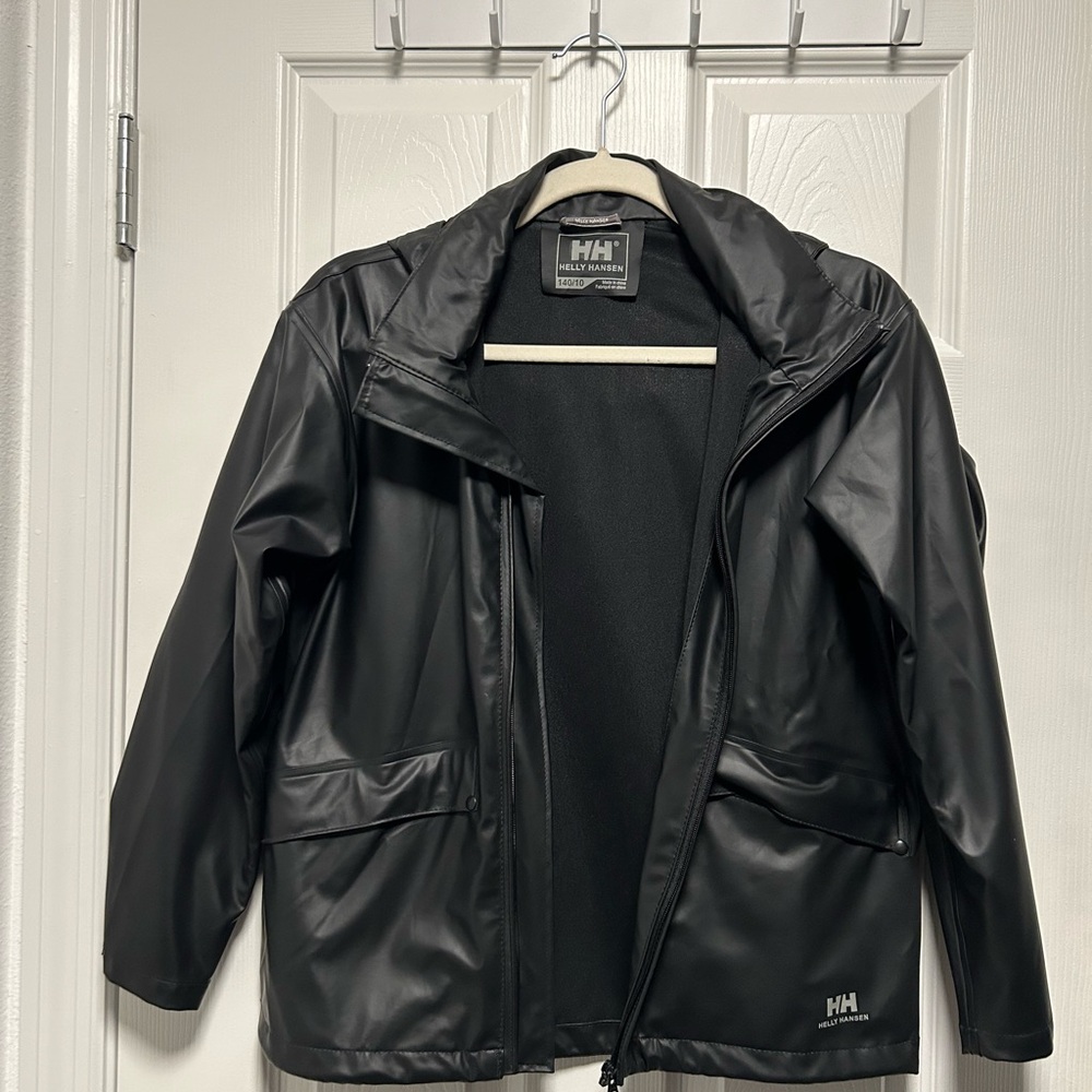 Boys Helly Hansen rain Jacket size 10